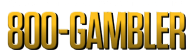 800 gambler logo